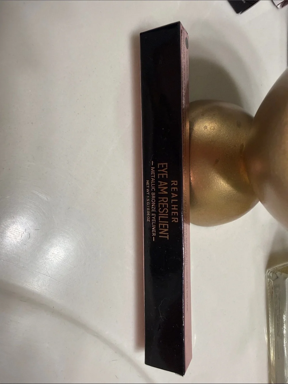 NWT RealHer Eye Am Resilient Metallic Bronze Eyeliner - Bronze
